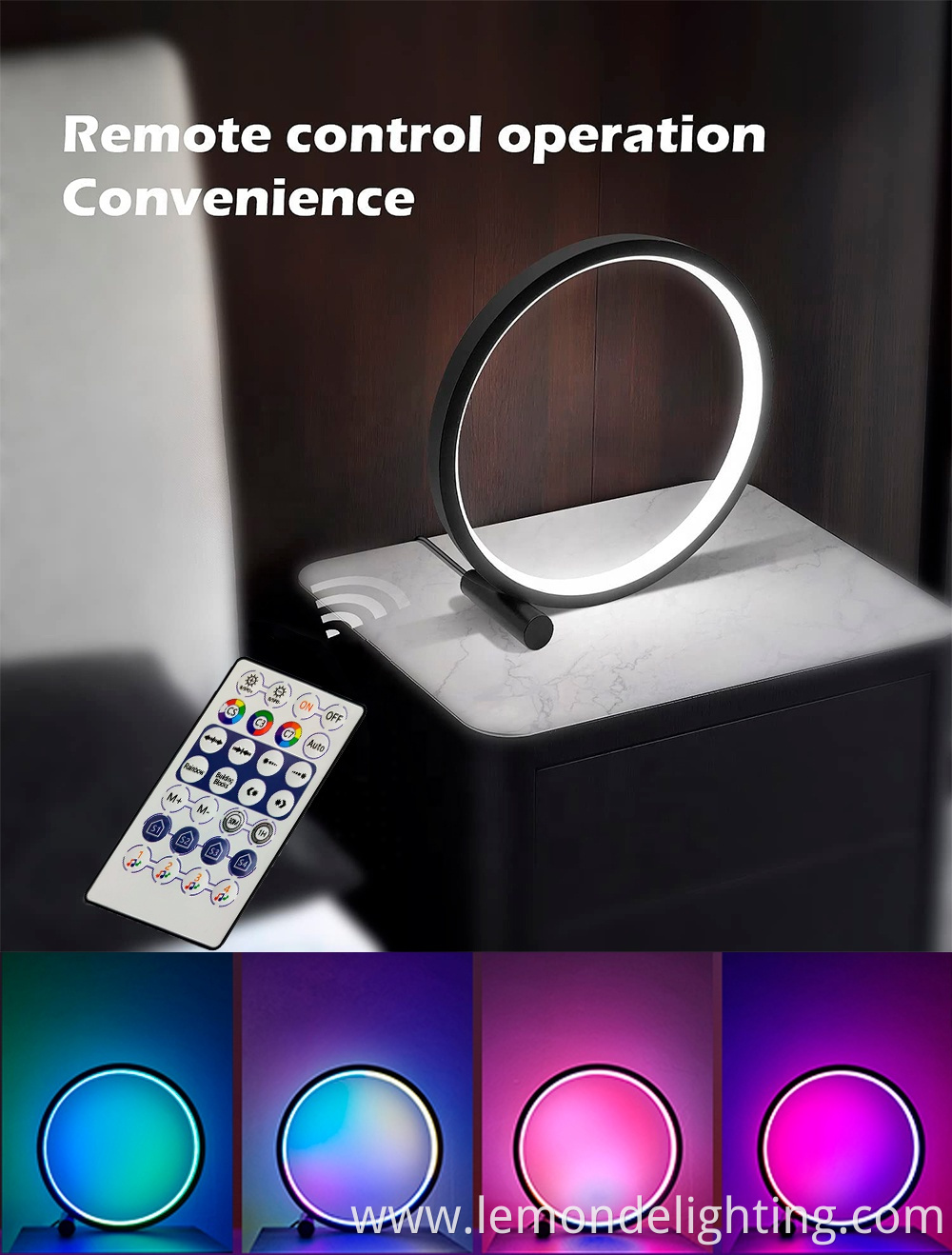 Wireless Dimmable LED Table Lamp